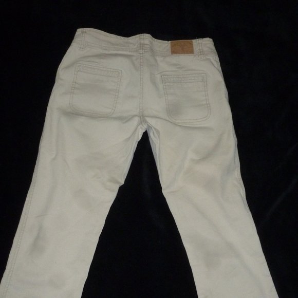 American Eagle Stretch  Crop Jeans / capris Sz 4 - Picture 6 of 10